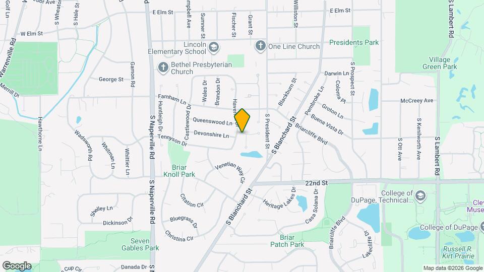 838 Heatherbrook Ct Map and Location Details