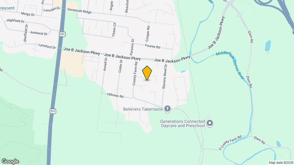 521 Rosie Mae Ct Map and Location Details