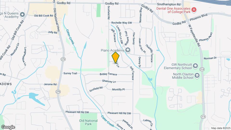 5435 St Lo Ln Map and Location Details