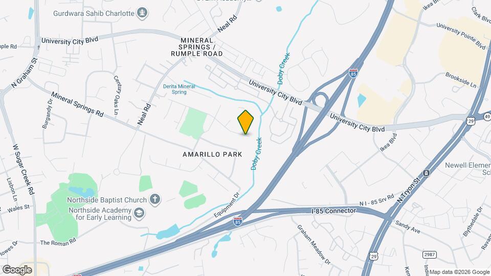 907 Doby Springs Dr Map and Location Details