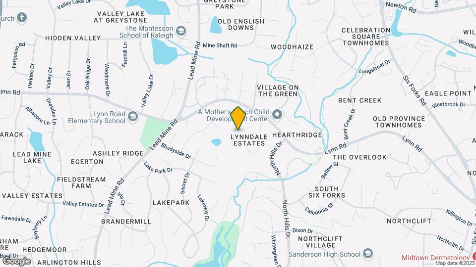 6616 Lynndale Dr Map and Location Details