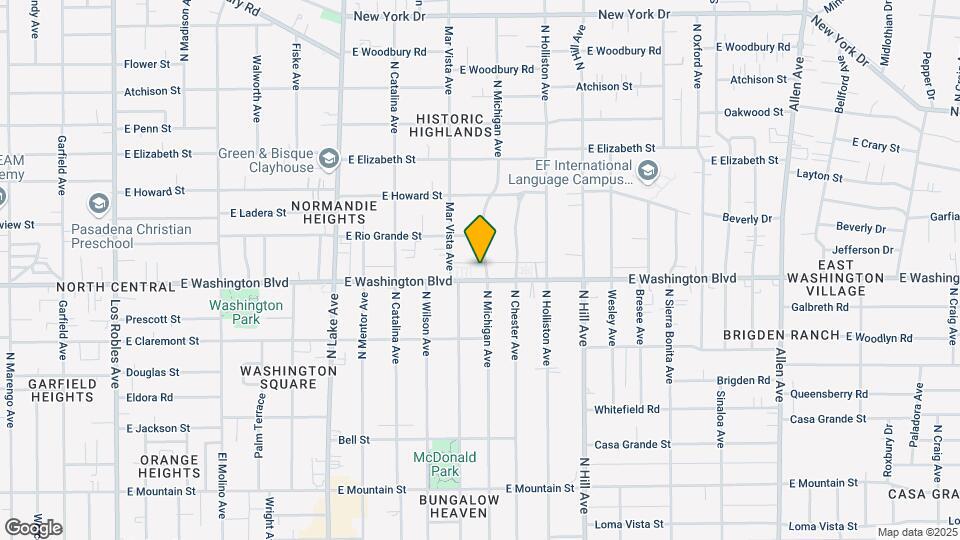 1193 Washington Blvd Map and Location Details
