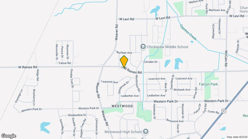 931 W Raines Rd Map and Location Details