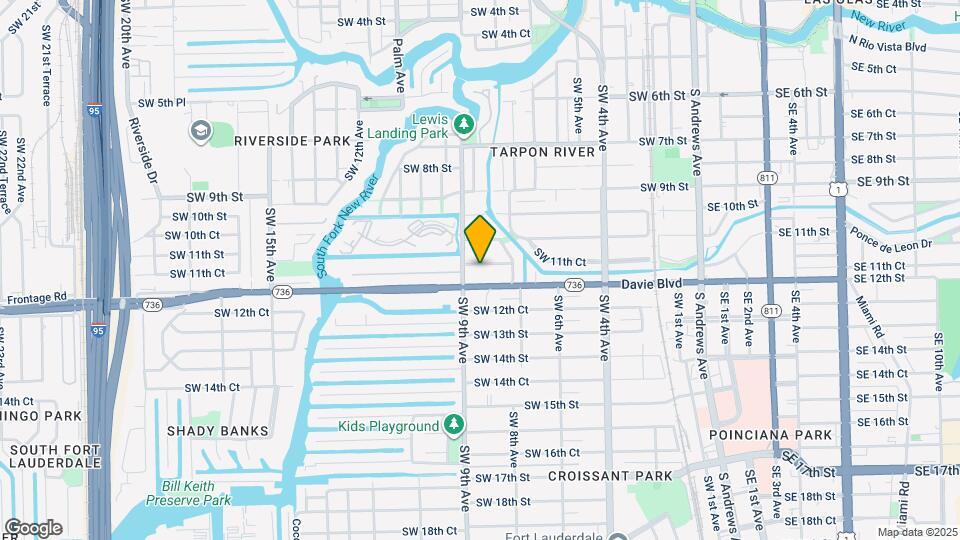 842 SW 11th Ct Map and Location Details