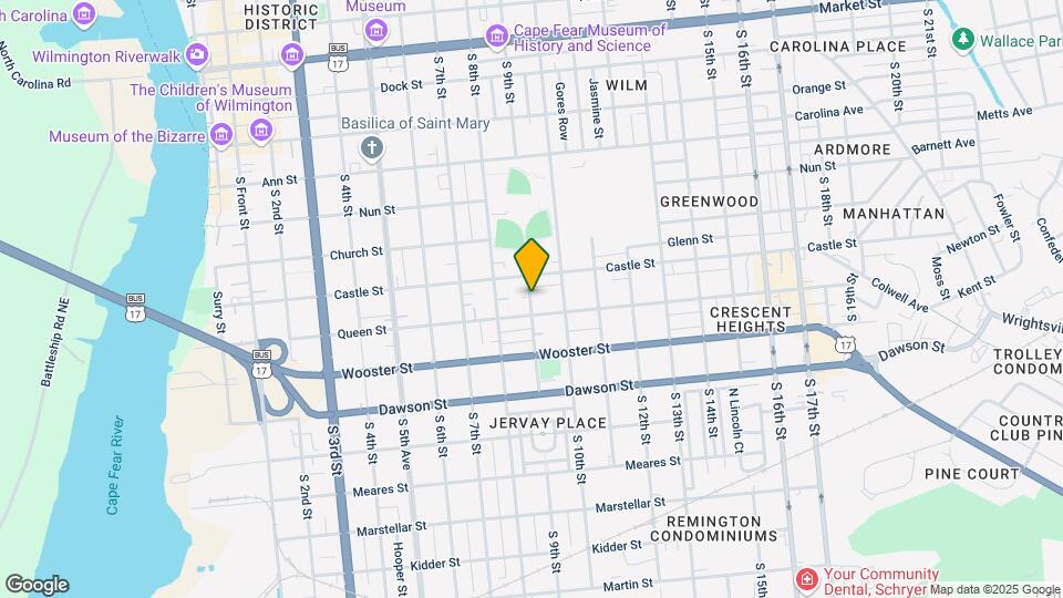 619 S 9th St Map and Location Details