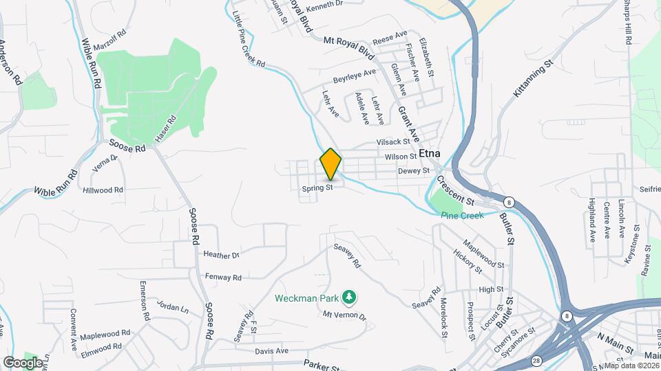 10 S Spring St Map and Location Details