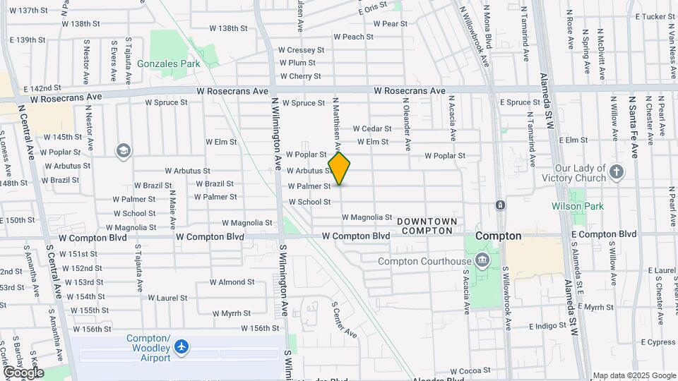 600 W Palmer St, Unit 602 Mapa y Detalles de la Ubicación