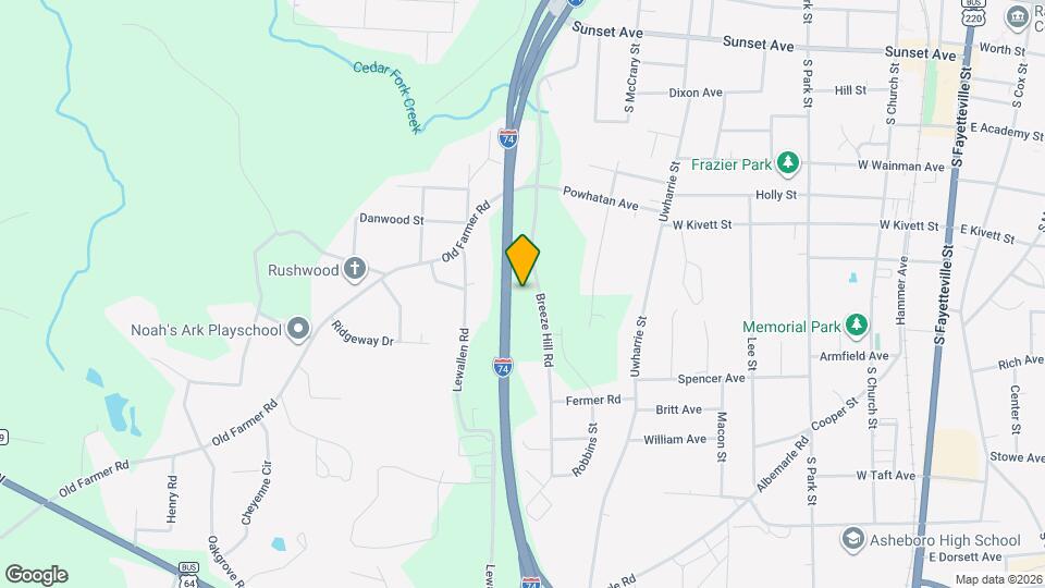 746 Breeze Hill Rd Map and Location Details