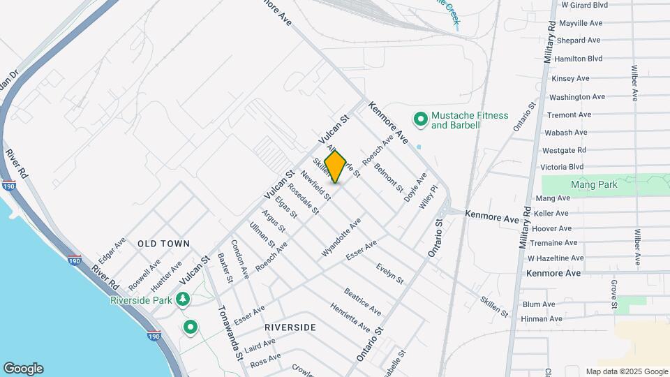 384 Skillen St Map and Location Details