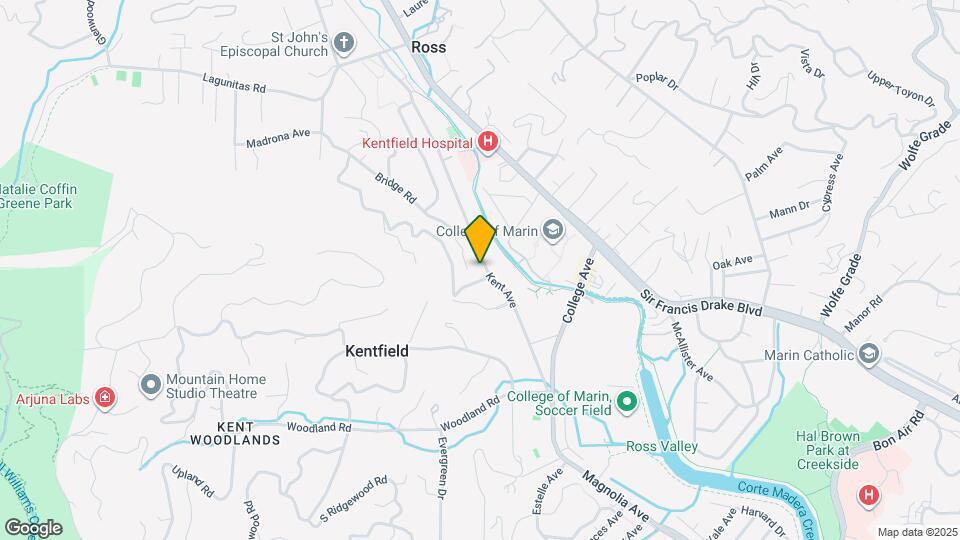 207 Kent Ave Map and Location Details