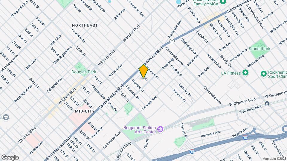 1444 Yale St Map and Location Details