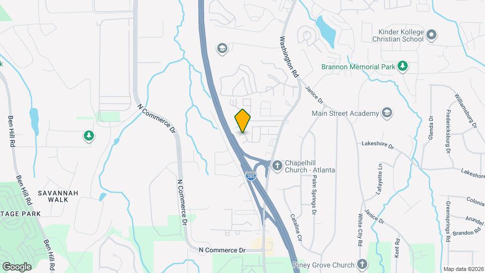 4138 High Park Ln Map and Location Details