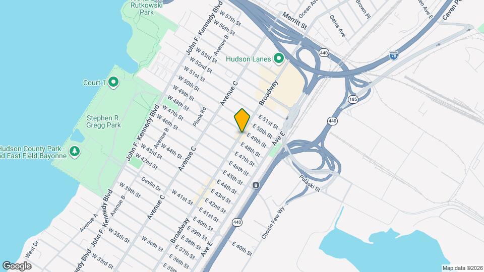 998 Broadway Map and Location Details