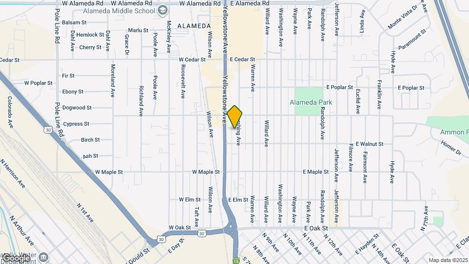 435 Pershing Ave Mapa y Detalles de la Ubicación