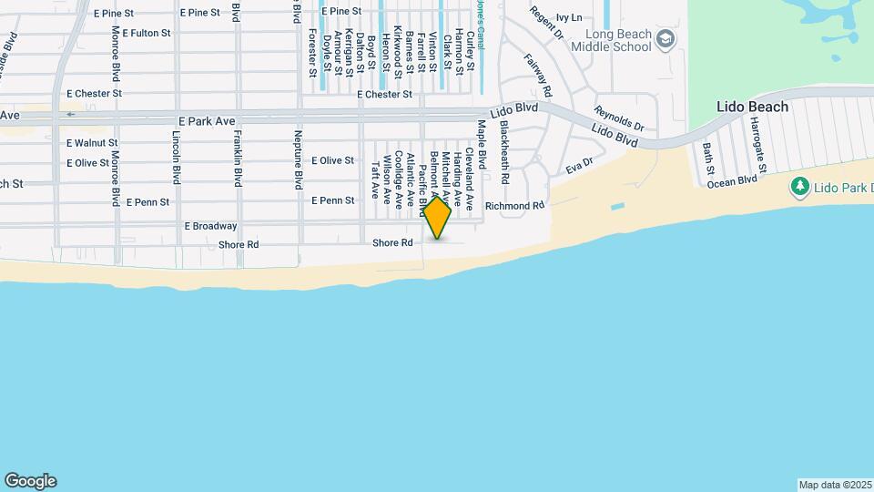 830 Shore Rd Map and Location Details
