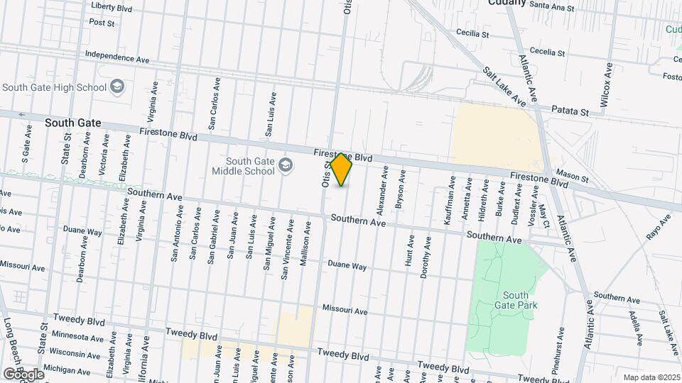 8961 McNerney Ave Mapa y Detalles de la Ubicación