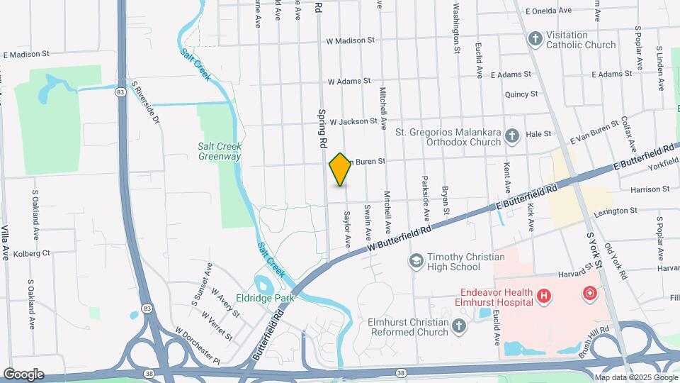 970 Saylor Ave Map and Location Details