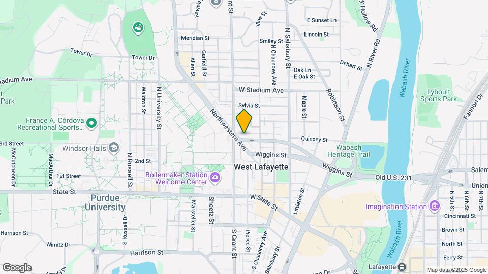 326 W Fowler Ave Map and Location Details
