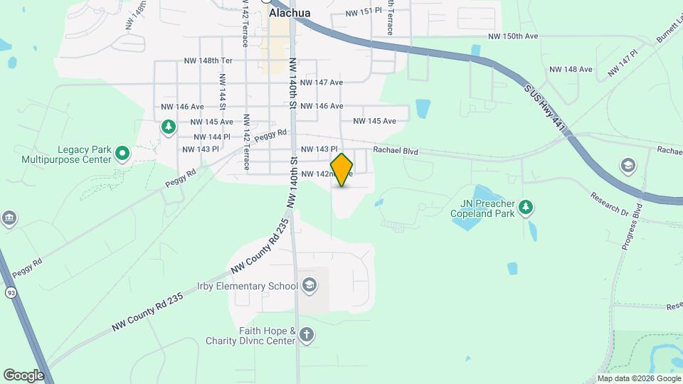 13707 NW 141 Pl Mapa y Detalles de la Ubicación