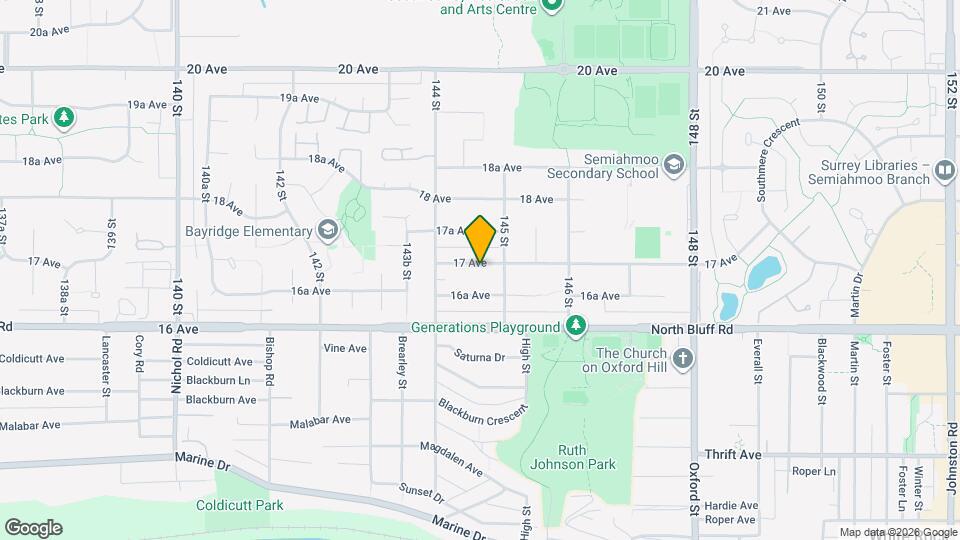 14466 17 Av Map and Location Details