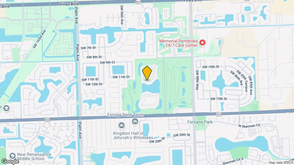 9511 N Hollybrook Lake Dr Map and Location Details