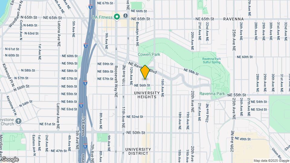5611 University Way NE Map and Location Details