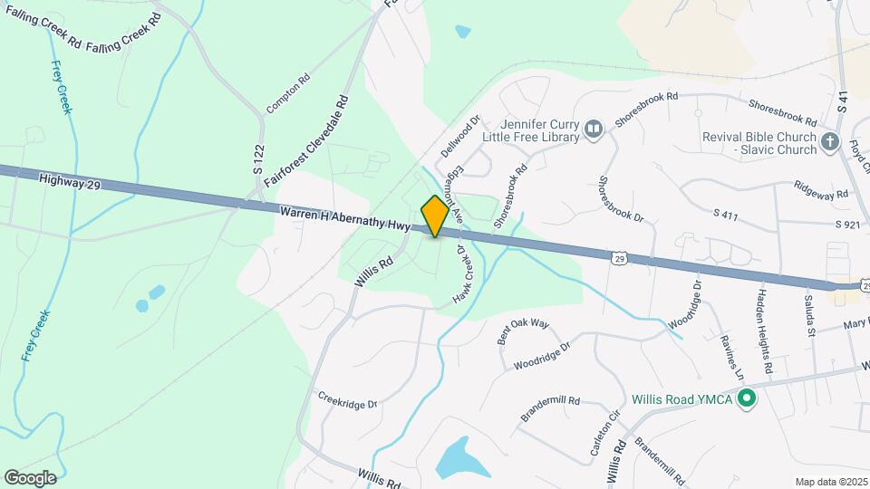 1439 S Cardiff Trl Map and Location Details