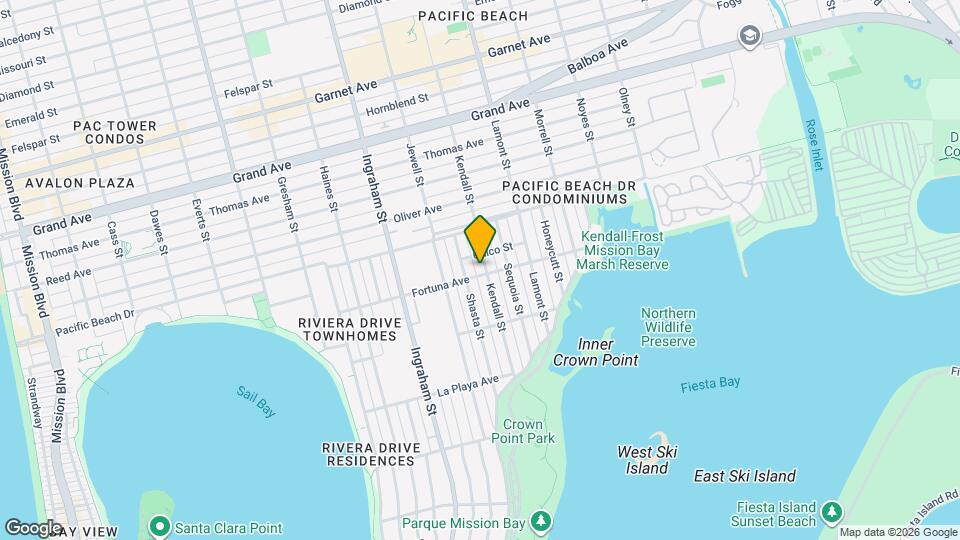 4004 Kendall St Map and Location Details