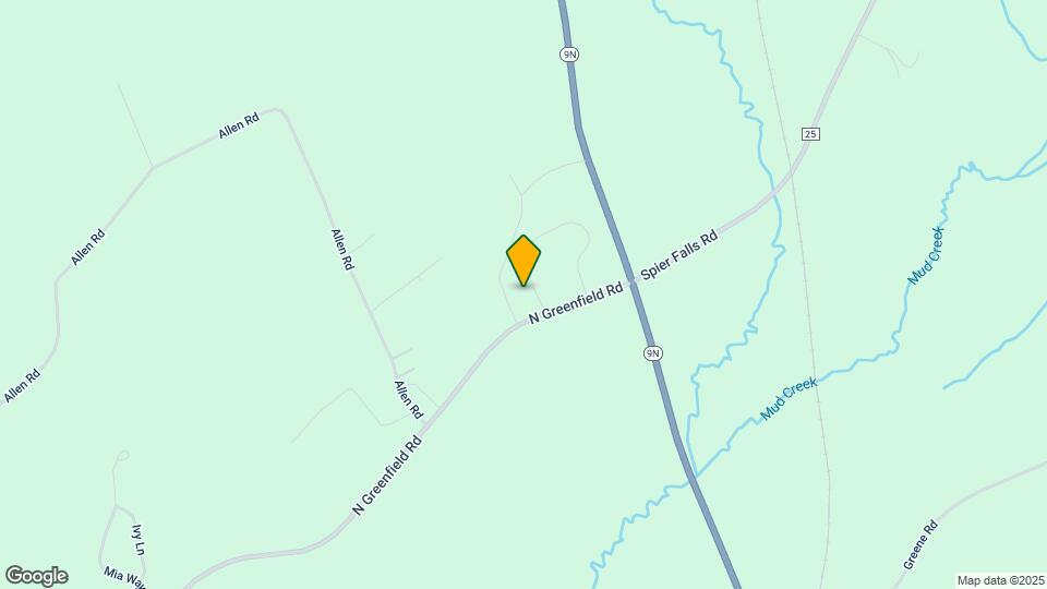 25 Greenfield Manor Rd Map and Location Details