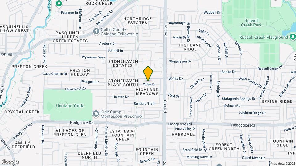 4037 Oxlea Dr Mapa y Detalles de la Ubicación