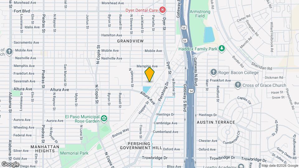 3820 Savannah Ave Map and Location Details