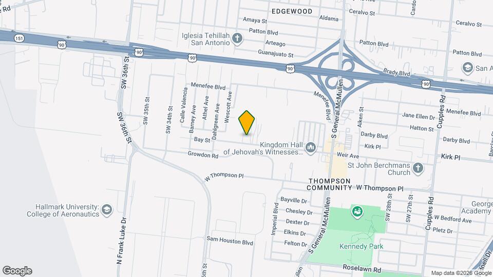 2722 Robles St Map and Location Details