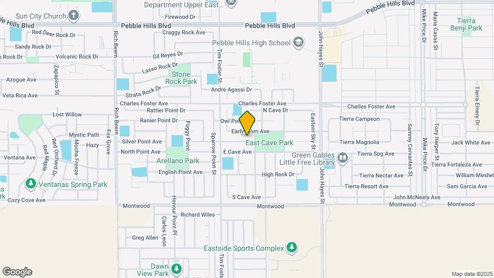 14325 Woods Point Ave Map and Location Details