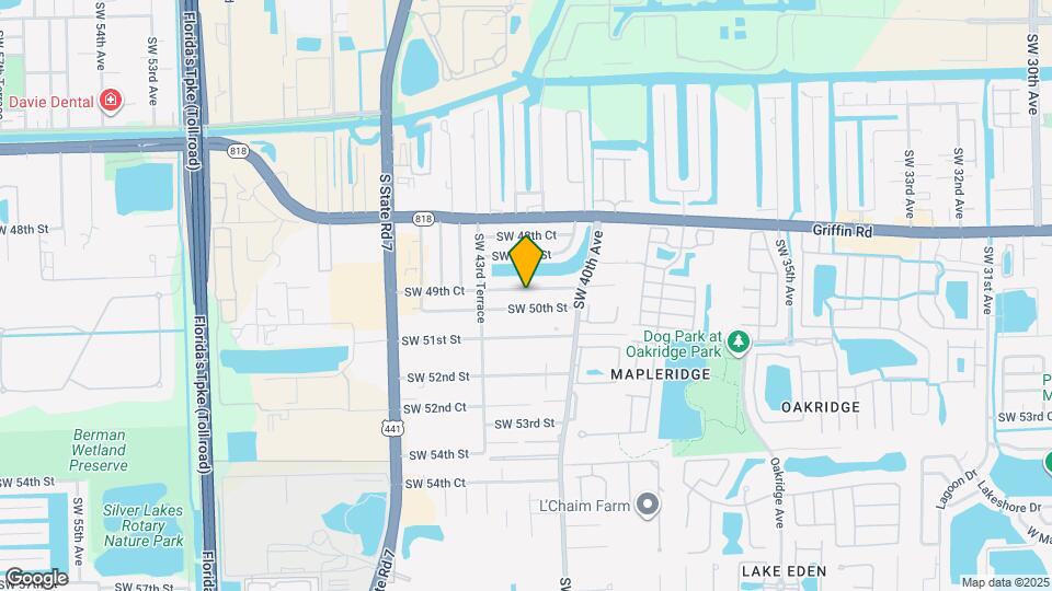 4184 SW 49th Ct Map and Location Details