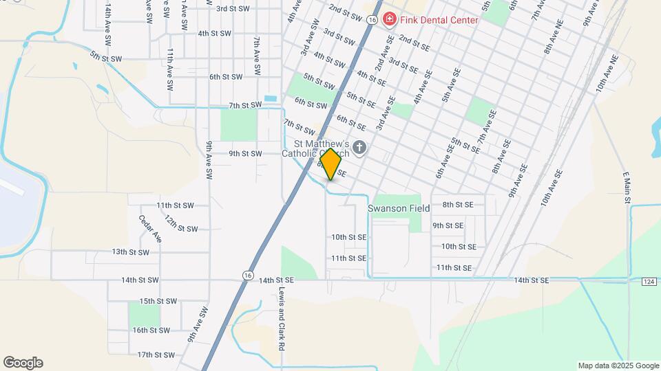 822 2nd Ave SE Map and Location Details