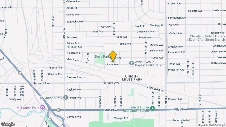 10317 Avon Ave Map and Location Details