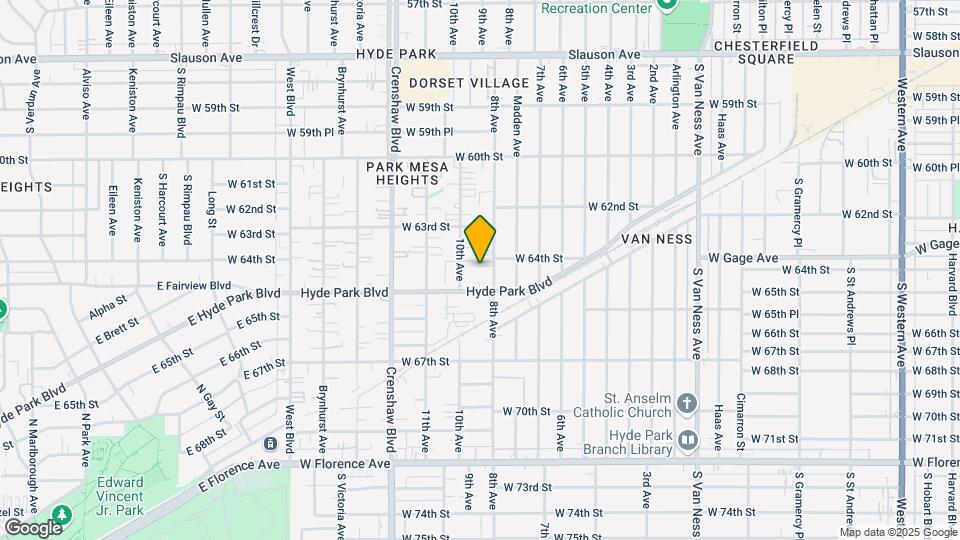 6405 - 6411 1/2 8th Ave Map and Location Details
