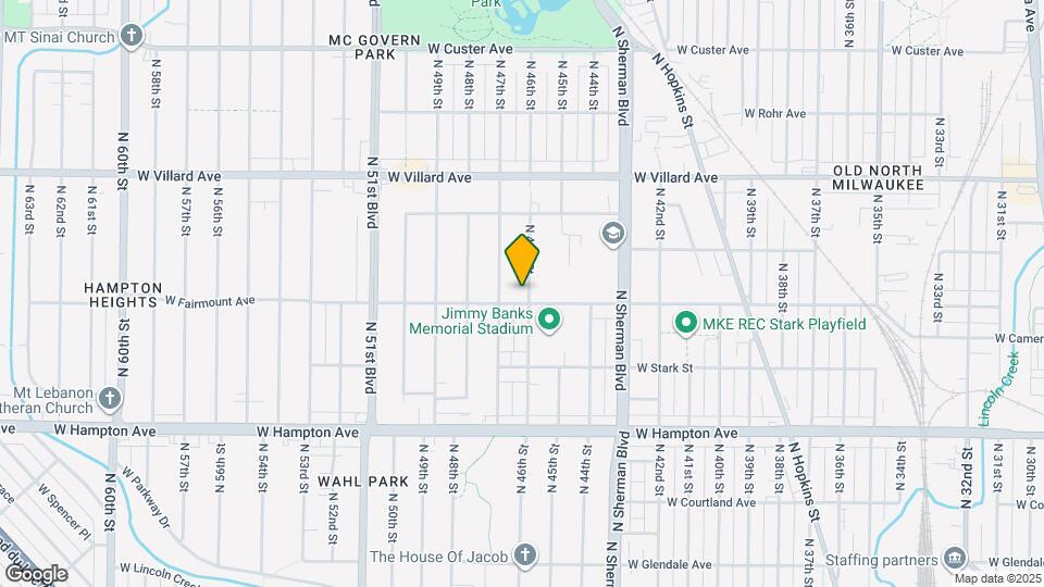 5009 N 46th St Map and Location Details
