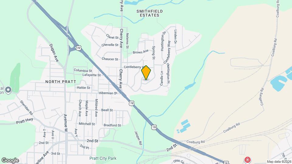 608 Old Pine Rd Map and Location Details