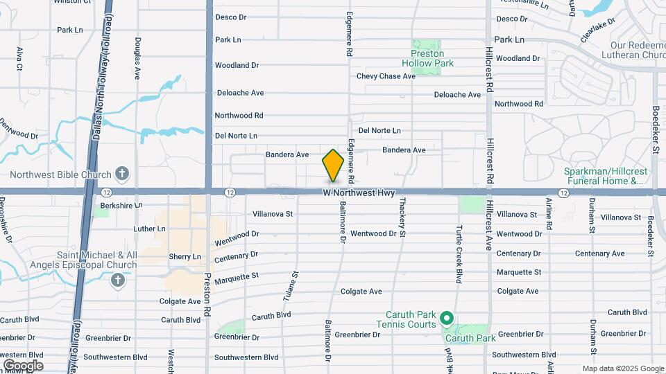 8518 Baltimore Dr, Unit 101 Map and Location Details