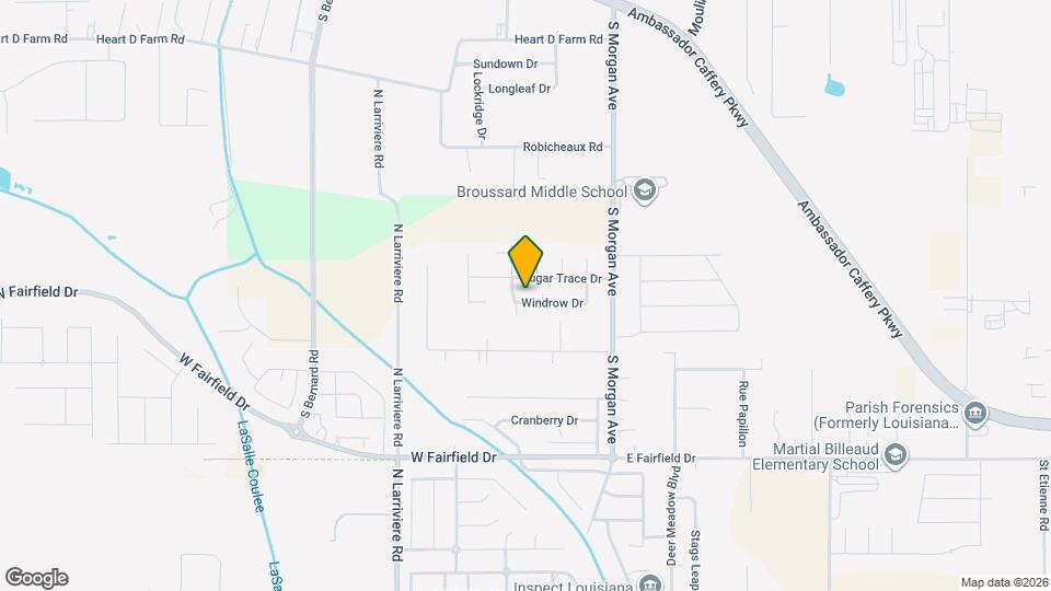 103 Windrow Dr Mapa y Detalles de la Ubicación