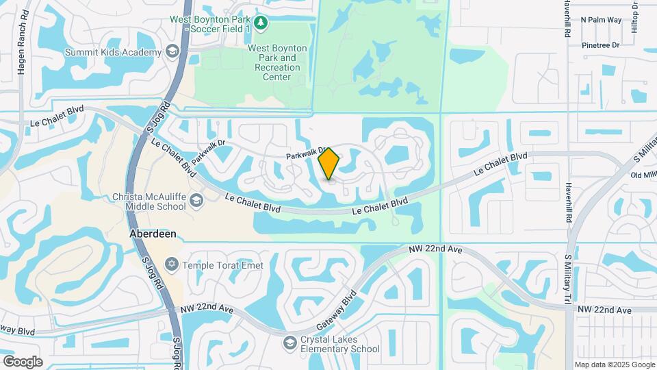 5906 Parkwalk Cir W Map and Location Details