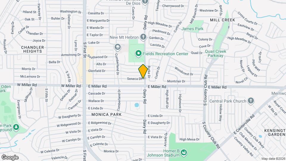 722 Seneca Dr Map and Location Details
