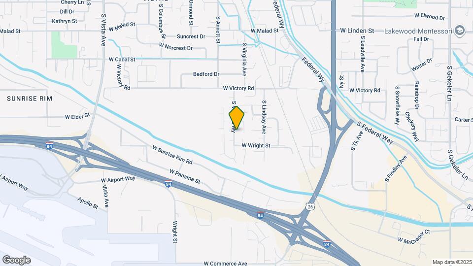 3306 S Virginia Ave Map and Location Details