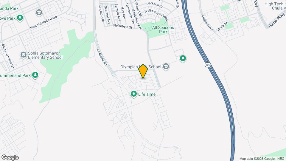 5020 Avenida Lugano Map and Location Details