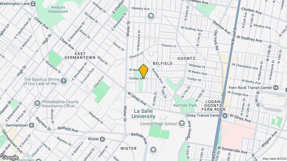 2046 Conlyn St Map and Location Details