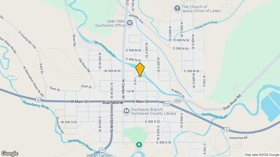 141 E 200 N St Map and Location Details