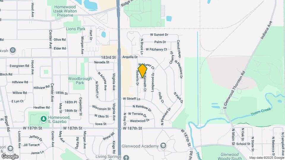 448 N Kenneth Ct Map and Location Details