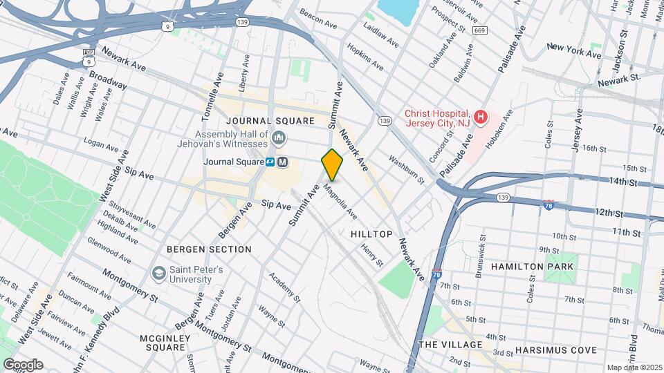 122 Magnolia Ave Map and Location Details