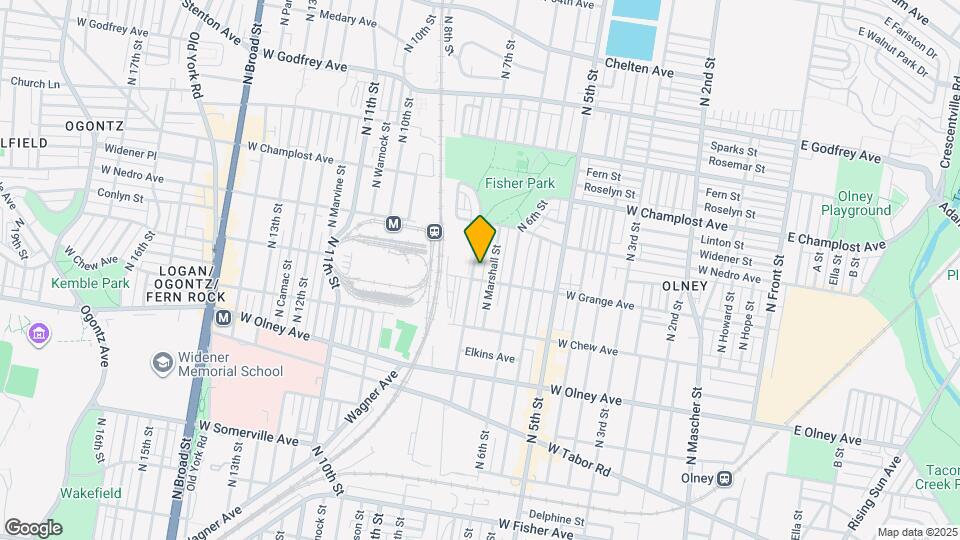 5813 N 7th St Map and Location Details